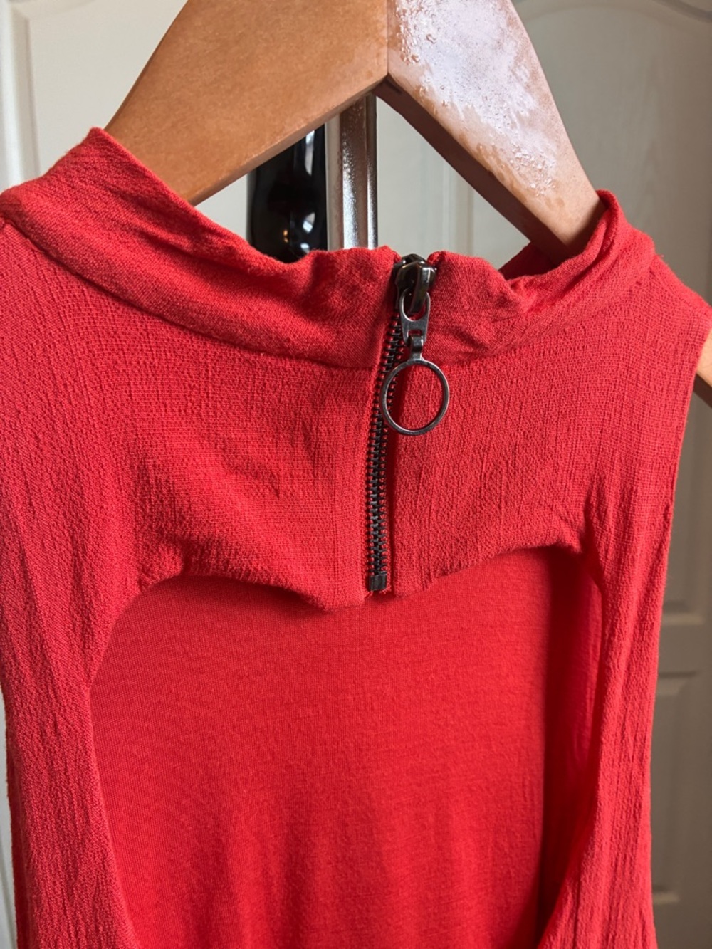 Free People Coral Sleeveless Mini Dress